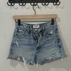 Agolde high waisted Parker short shorts